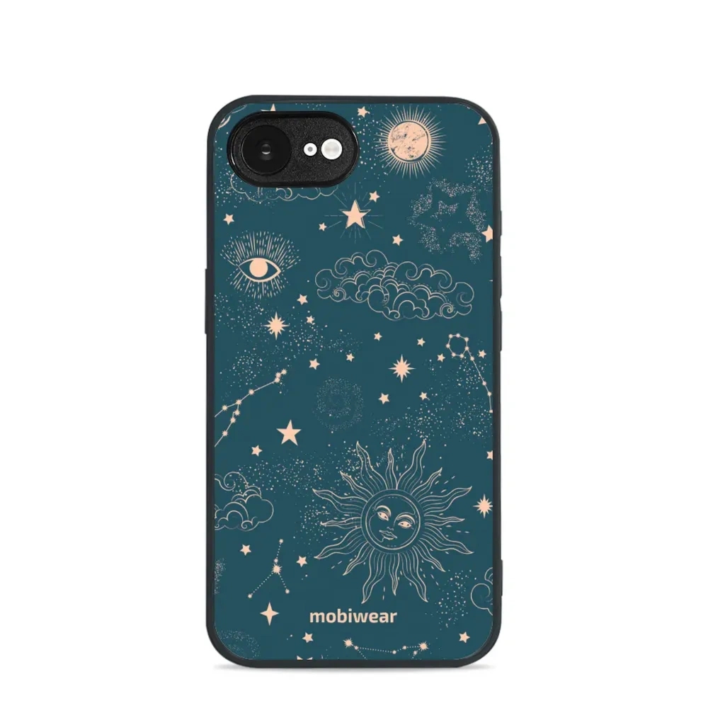 Etui ochronne do iPhone 17e / 16e, Mobiwear Glossy Case, astralny pył