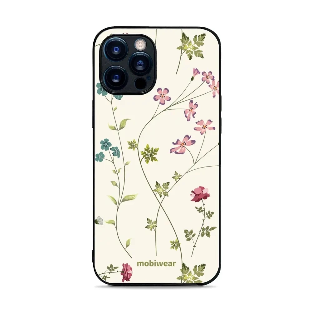 Etui ochronne do iPhone 12 Pro Max, Mobiwear Glossy Case, sielski kwiat