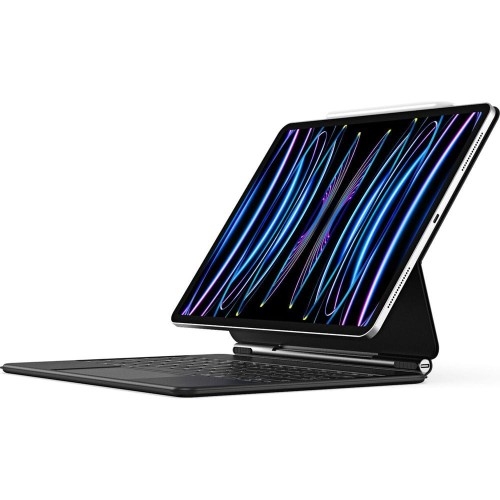 Image of OUTLET: Etui z klawiaturą Bluetooth Dux Ducis (MK Series) do iPad Pro 12.9 2022/2021/2020 / iPad Air 13 2024, czarne