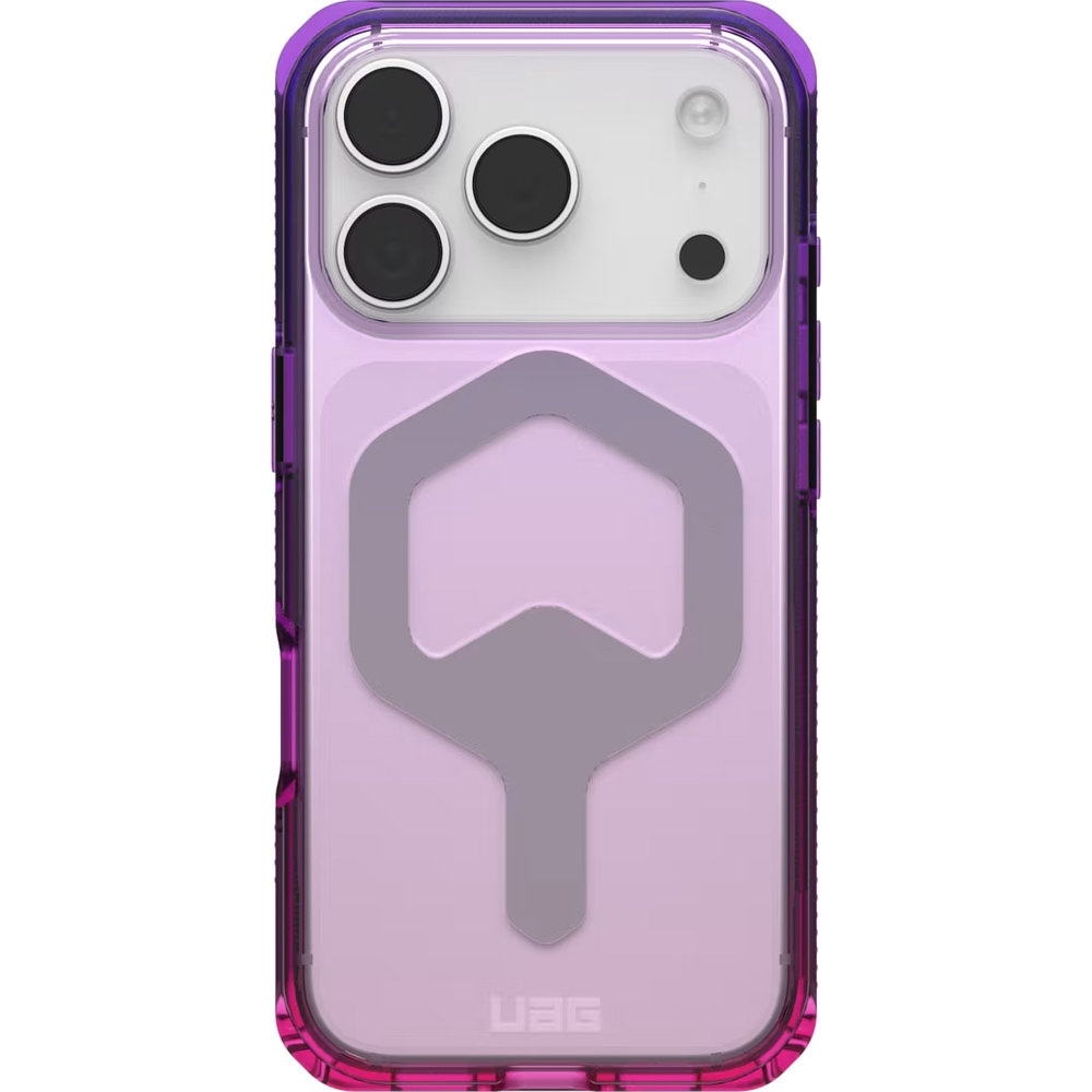 Etui pancerne UAG Plyo do MagSafe do iPhone 18 Pro / 17 Pro, fioletowo-różowe ombré