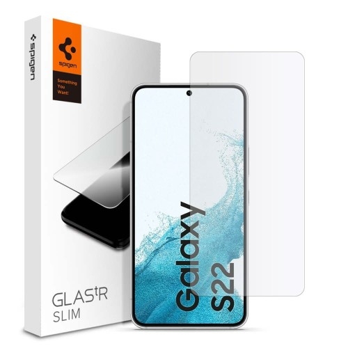 Image of Szkło do etui Spigen Glas.tr Slim 1-Pack Galaxy S22
