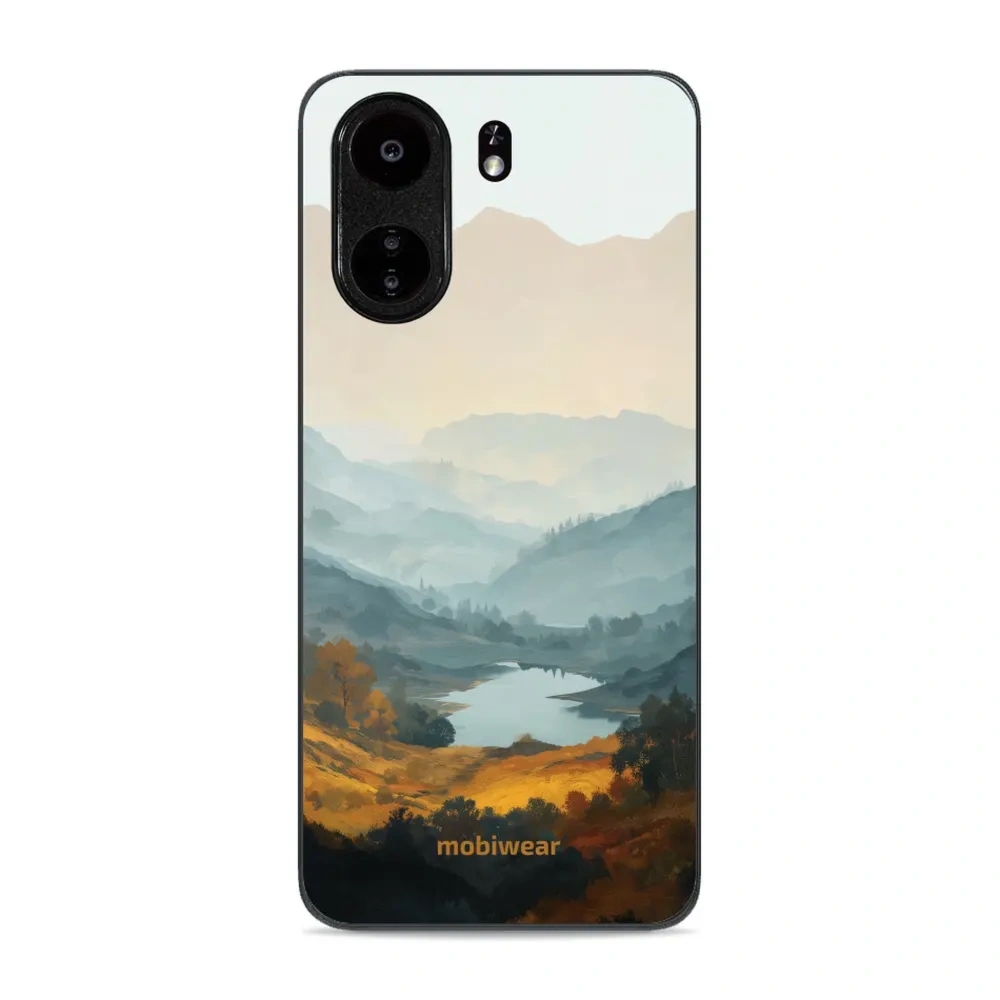 Etui ochronne do Xiaomi POCO C65, Mobiwear Glossy Case, jezioro w dolinie