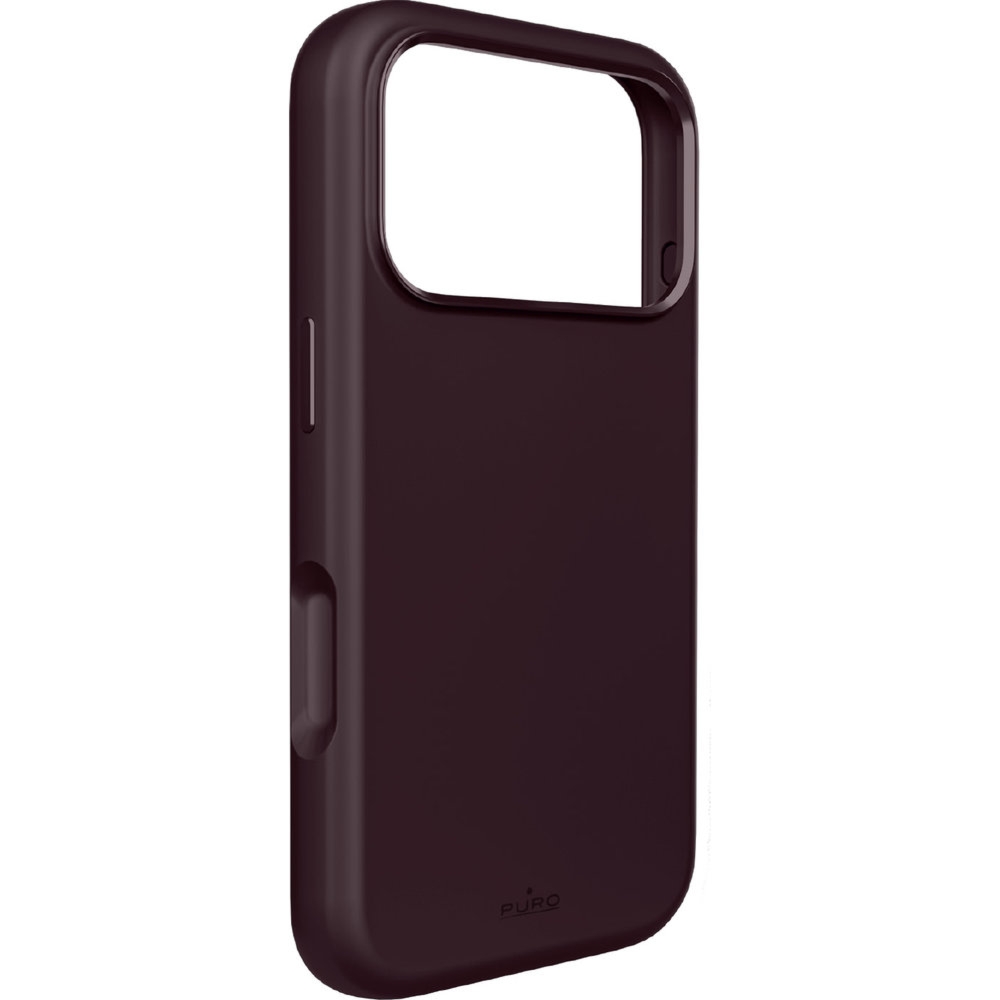 Etui Puro Icon Mag Pro do iPhone 18 Pro Max / 17 Pro Max, do MagSafe, burgundowe