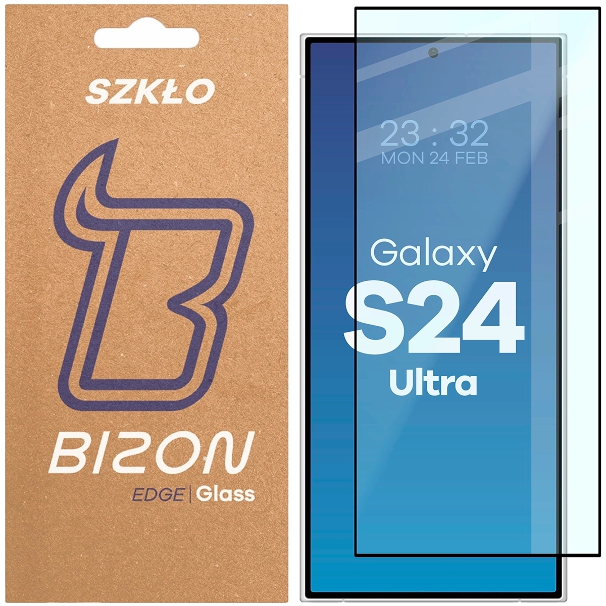Szkło hartowane Bizon Glass Edge do Galaxy S24 Ultra