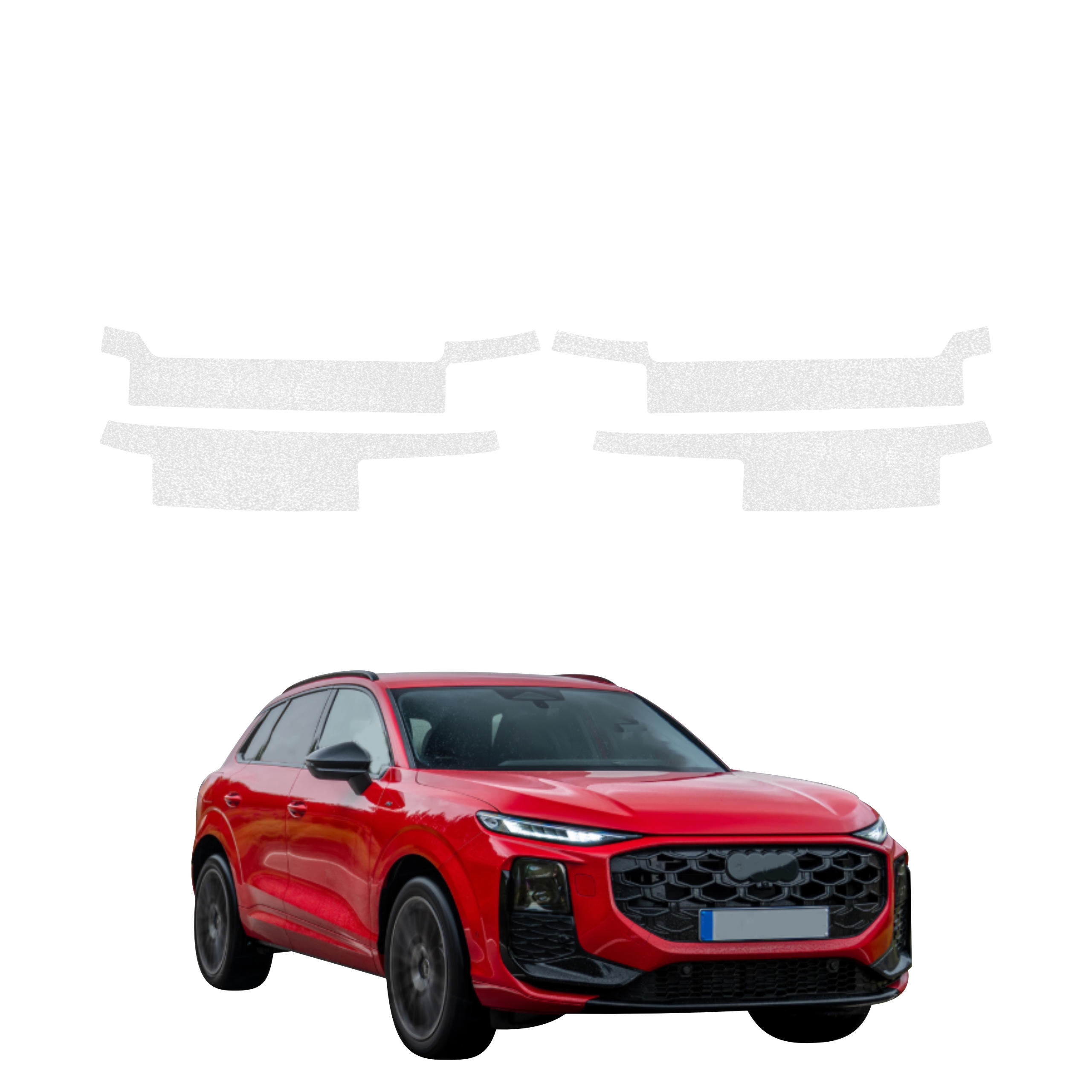 4w1 Bezbarwna powłoka techniczna Grizz Protector na progi Audi Q3 (2025-2026)