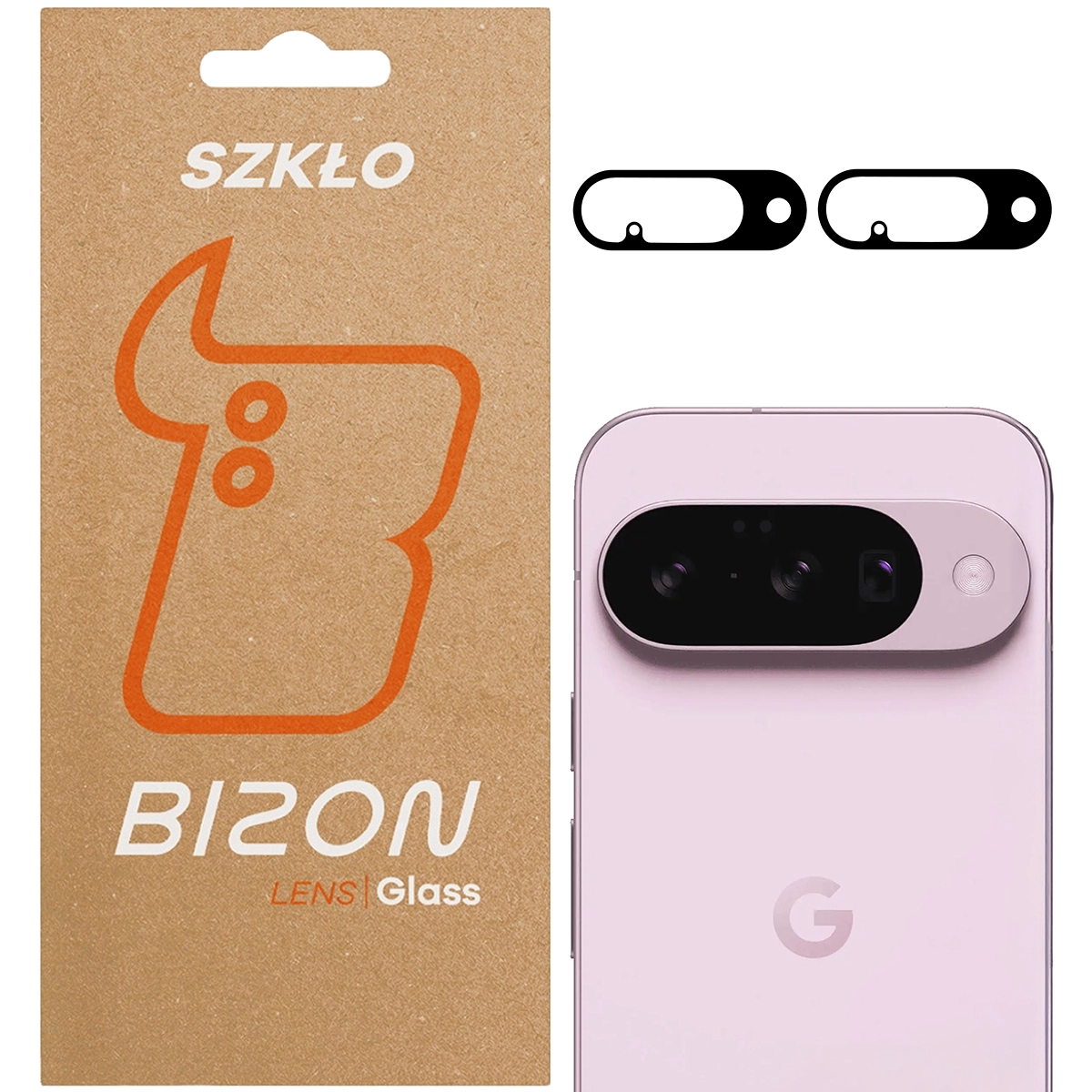 Image of Szkło na aparat Bizon Glass Lens do Pixel 10, 2 sztuki