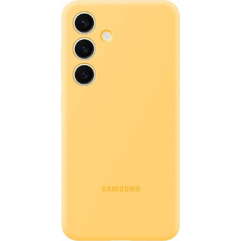 Etui Samsung Silicone Cover do Galaxy S24, żółte