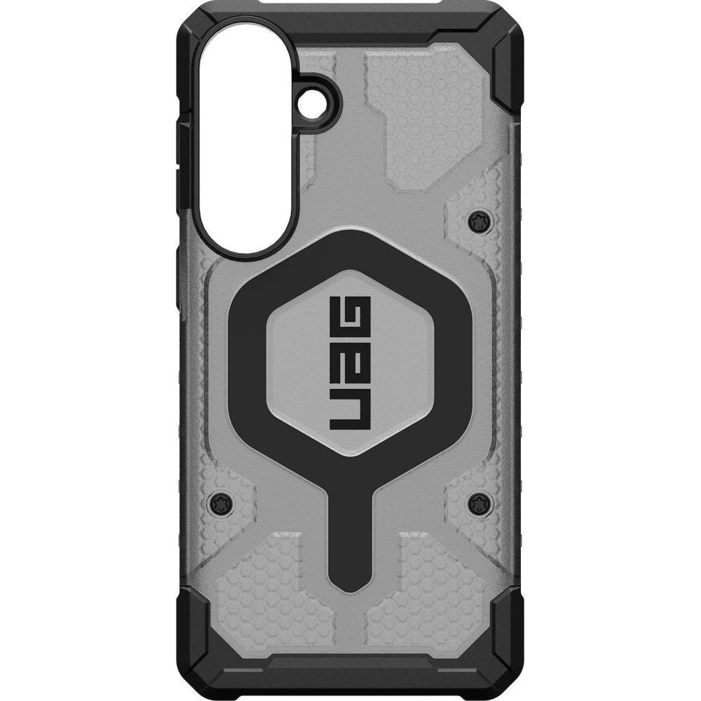OUTLET: Etui pancerne UAG Pathfinder Clear Mag do MagSafe do Galaxy S26 Plus, półprzezroczysto-czarne