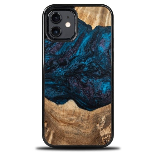 Image of Drewniane etui Bewood do iPhone 12 / 12 Pro, Neptun