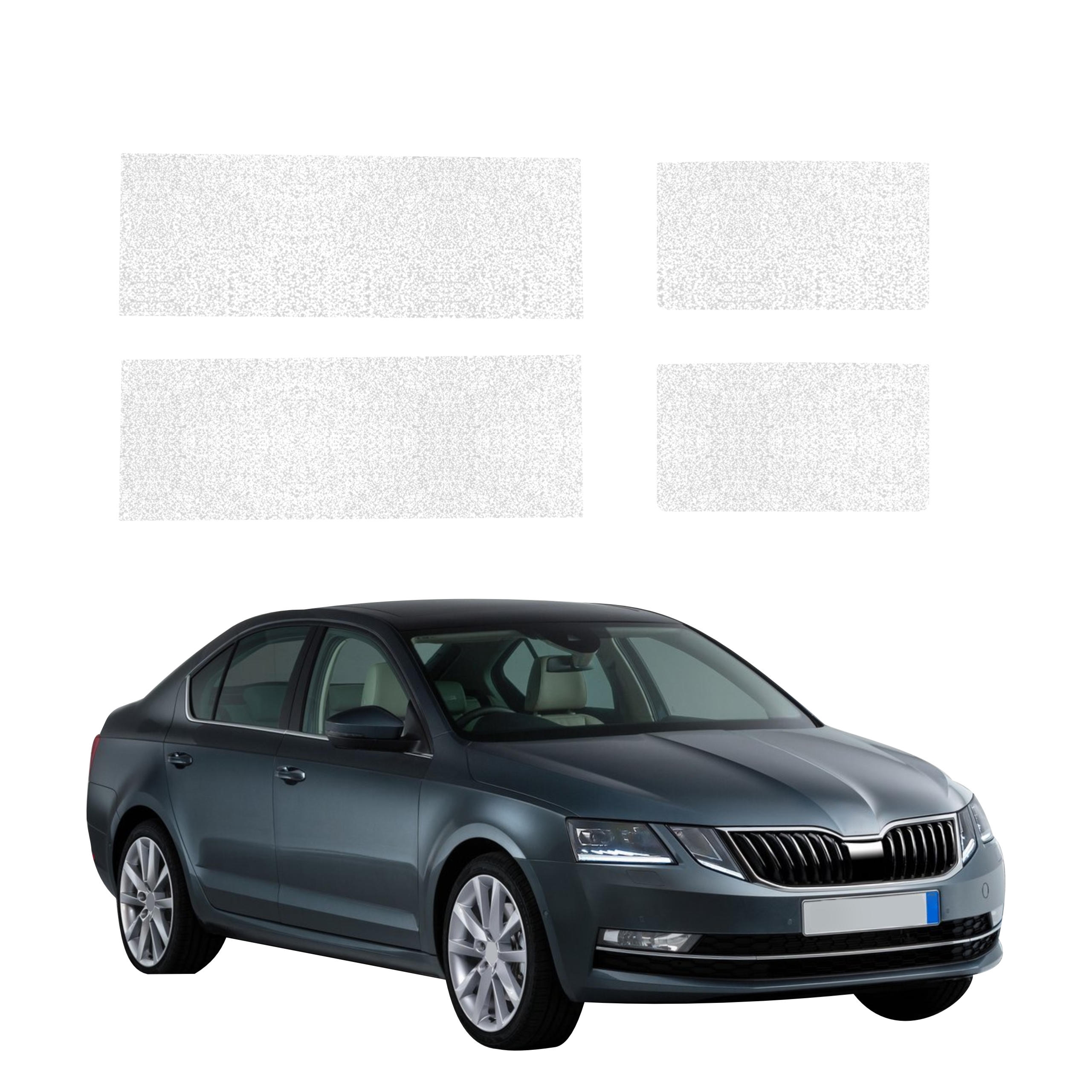 4w1 Biała powłoka techniczna Grizz Protector na progi Skoda Octavia 3 (2017-2020)