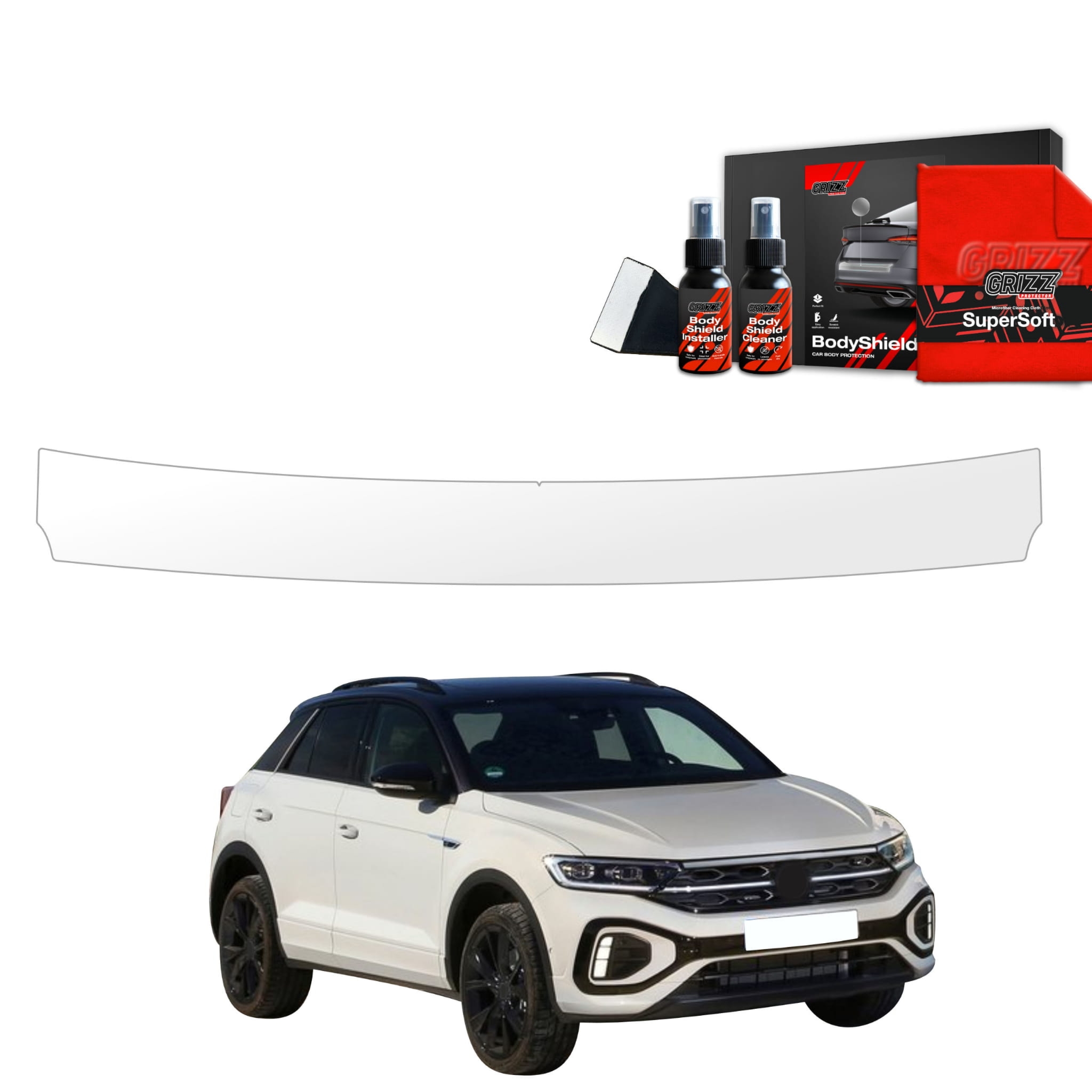 Folia ochronna na próg bagażnika Grizz Protector do Volkswagen VW T-Roc (2021-2025)