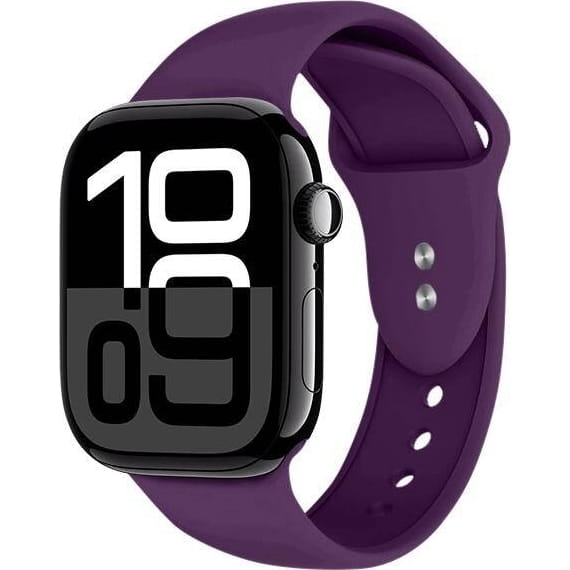 Image of Pasek Crong Sport Liquid Band do Apple Watch 42/41/40/38 mm, fioletowy