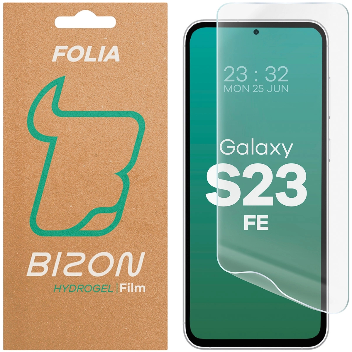 Folia hydrożelowa na ekran Bizon Film Hydrogel Front do Galaxy S23 FE, 1 sztuka