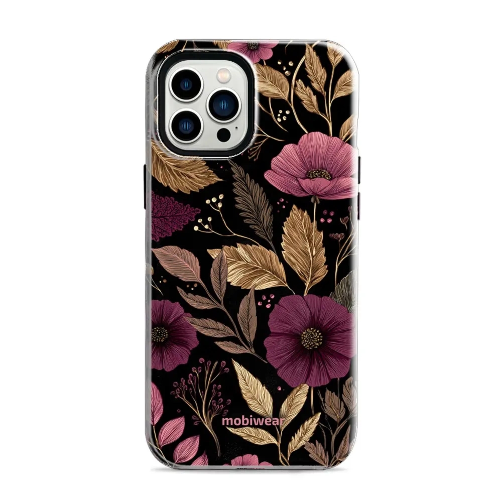 Etui ochronne do iPhone 12 Pro Max, Mobiwear Elite Pro, jesień glamour