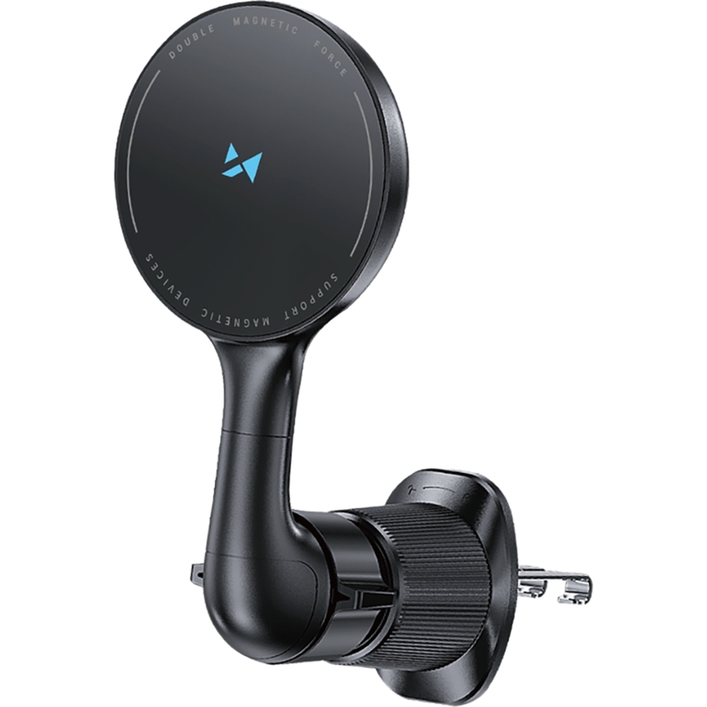 Uchwyt samochodowy Wozinsky WCT5-6S4Y, Qi / MagSafe 15 W, czarny