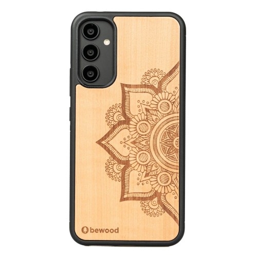 Image of Drewniane etui do Galaxy A54 5G, Bewood Mandala Jabłoń