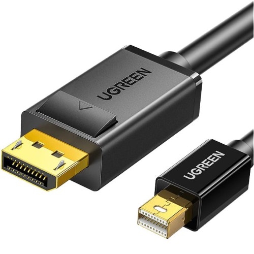Image of Kabel Ugreen Mini DisplayPort - DisplayPort, 4K, UHD, 1,5 m, czarny