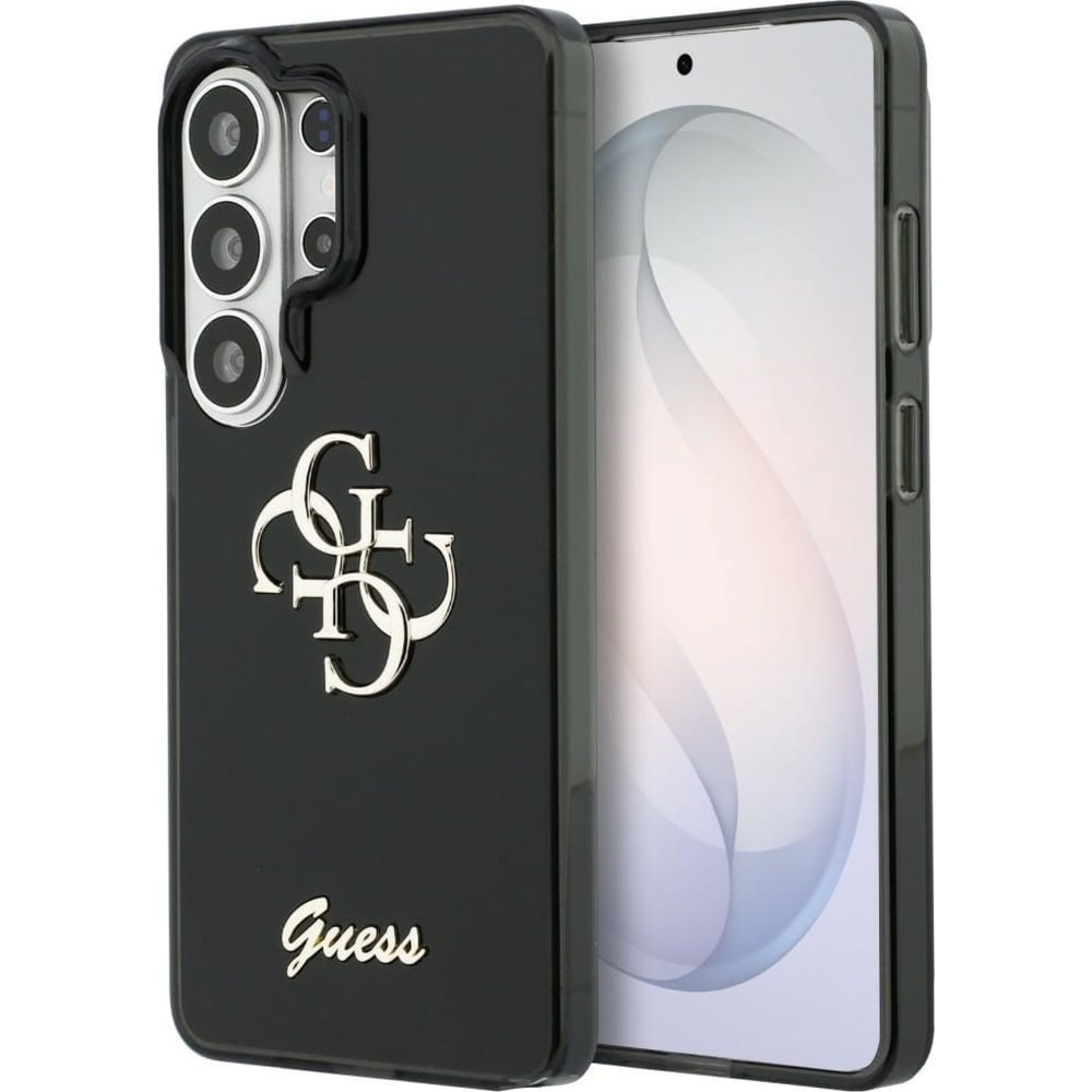 Etui Guess IML Logo Big Logo Black do Galaxy S26 Ultra, czarne Big Logo Guess