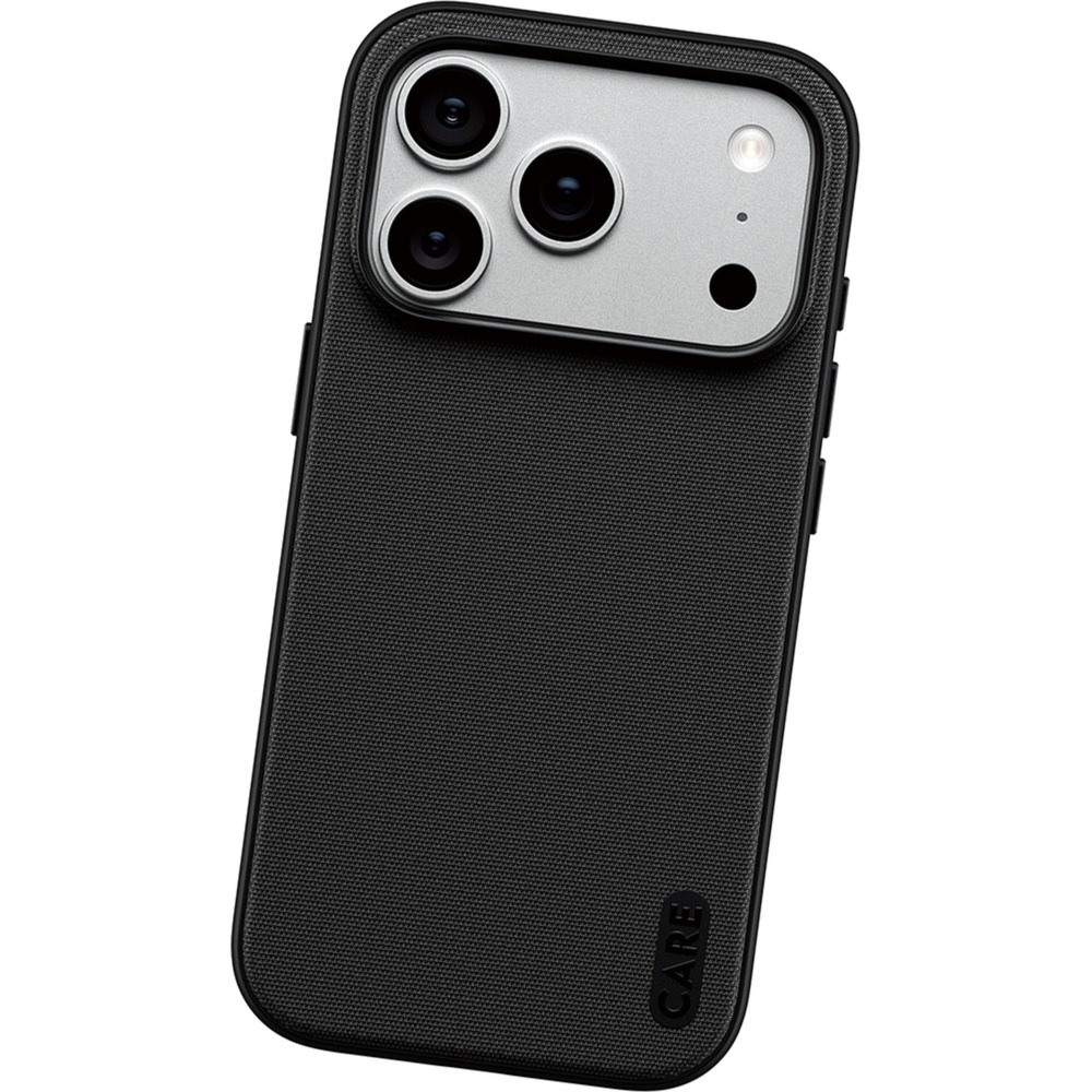 Etui PanzerGlass Fusion Fabric Case do iPhone 18 Pro / 17 Pro do MagSafe, czarne