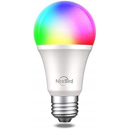 Image of Inteligentna żarówka LED NiteBird WB4 RGB E27 Tuya