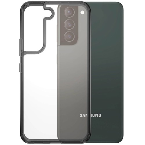 Image of Antybakteryjne etui PanzerGlass HardCase do Galaxy S22 Plus, przezroczyste z przydymionymi ramkami