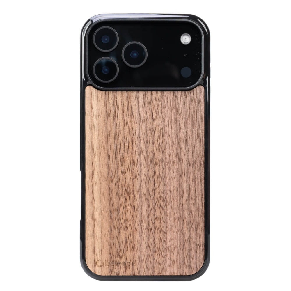 Drewniane etui do iPhone 17 Pro Max, Bewood Orzech Amerykański