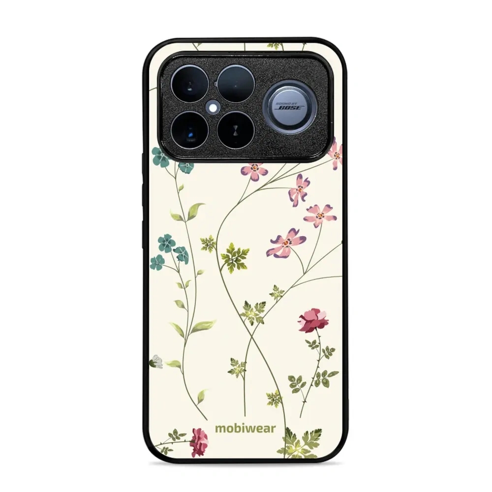 Etui ochronne do Xiaomi POCO F8 Ultra, Mobiwear Glossy Case, sielski kwiat