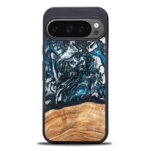 Image of Drewniane etui do Google Pixel 9 Pro XL, Bewood Unique Planets Ziemia