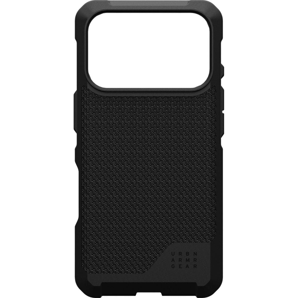 Etui pancerne UAG Metropolis LT Mag do MagSafe do iPhone 18 Pro / 17 Pro, czarne z kevlarem