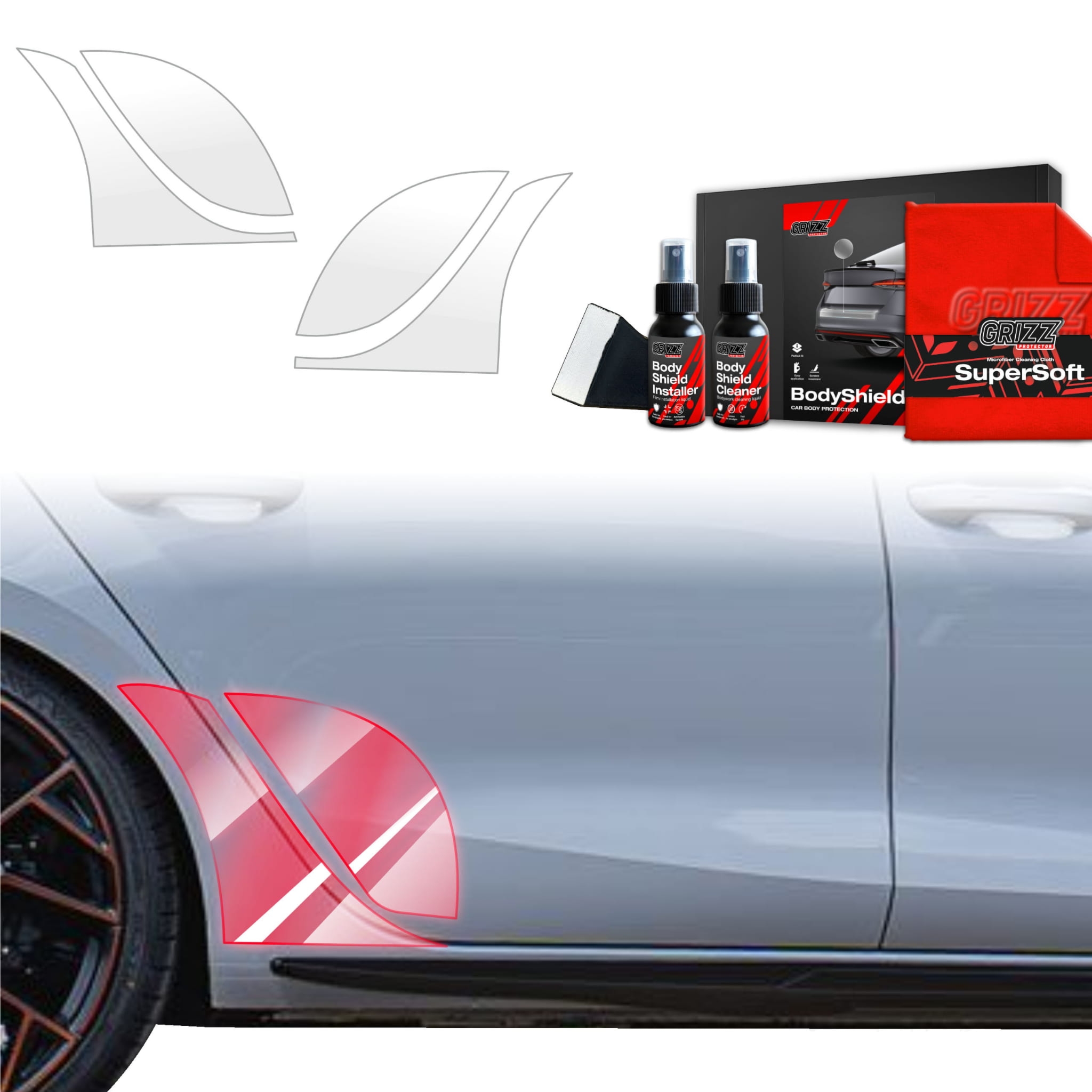 4w1 Folia ochronna Grizz Protector na nadkola do Cupra Leon Sportstourer (2024-2026)