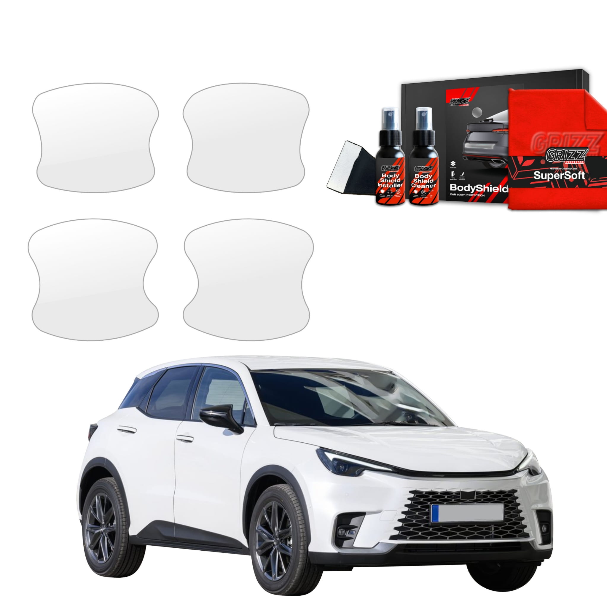 4w1 Folia ochronna Grizz Protector pod klamki do Lexus LBX (2023-2026)