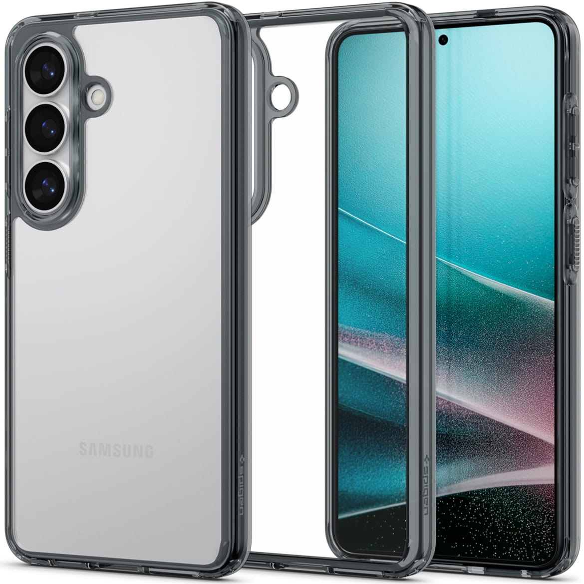 Etui Spigen Ultra Hybrid do Galaxy S26 Plus, przezroczysto-przydymione