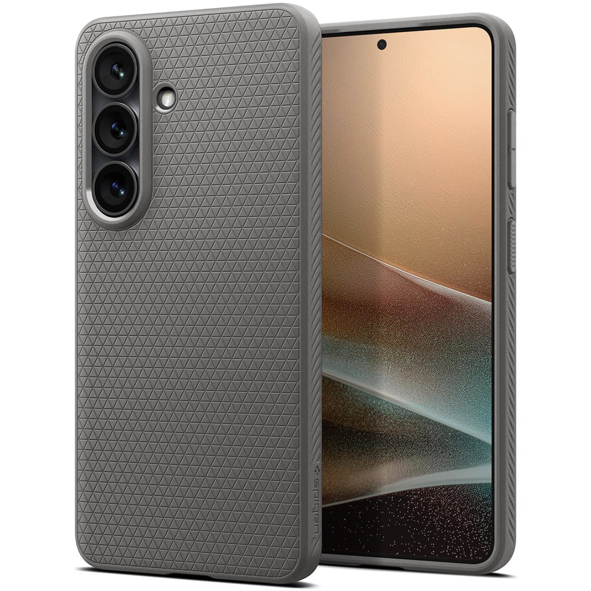 Etui Spigen Liquid Air do Galaxy S26 Plus, szare