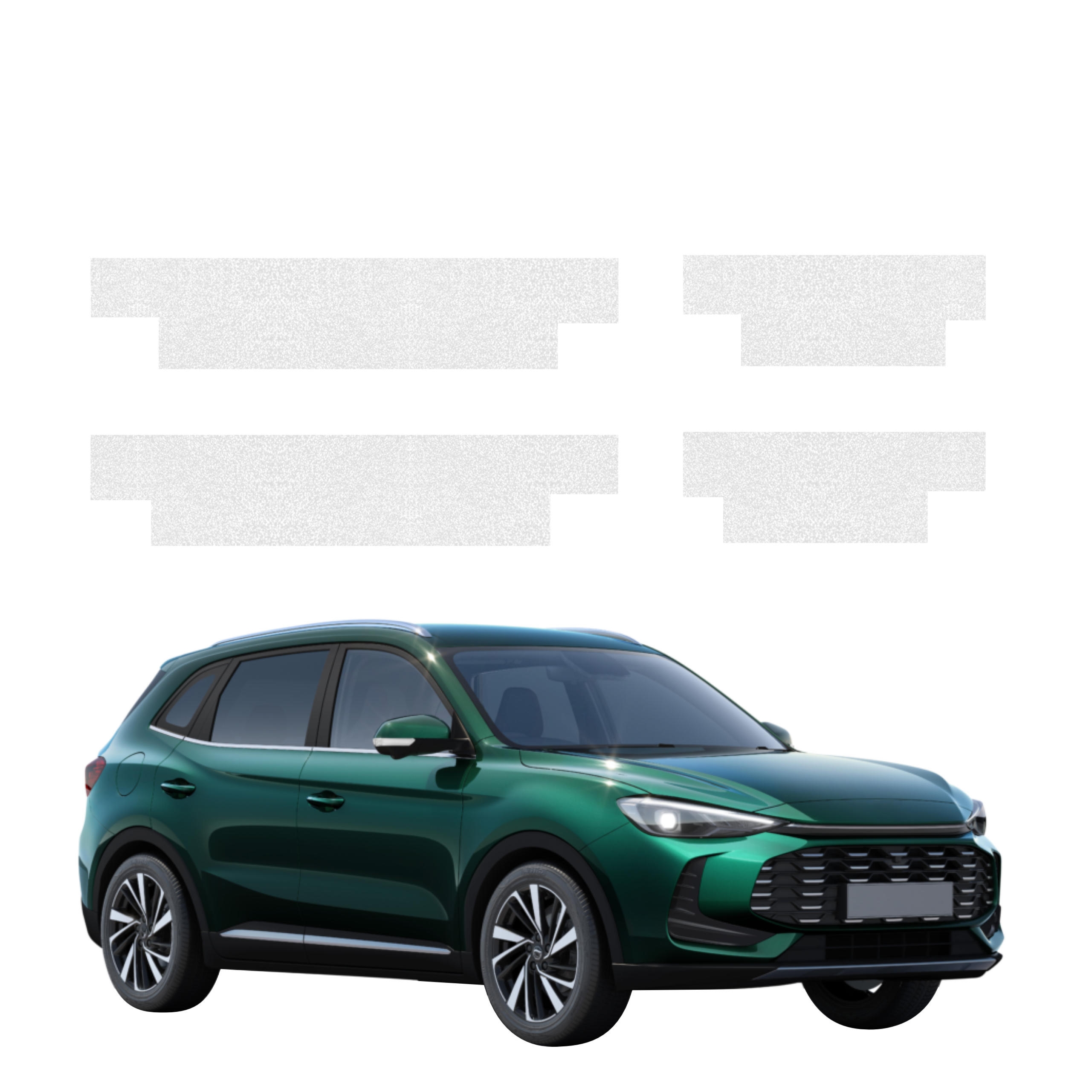 4w1 Bezbarwna powłoka techniczna Grizz Protector na progi MG ZS Hybrid+ (2024-2026)
