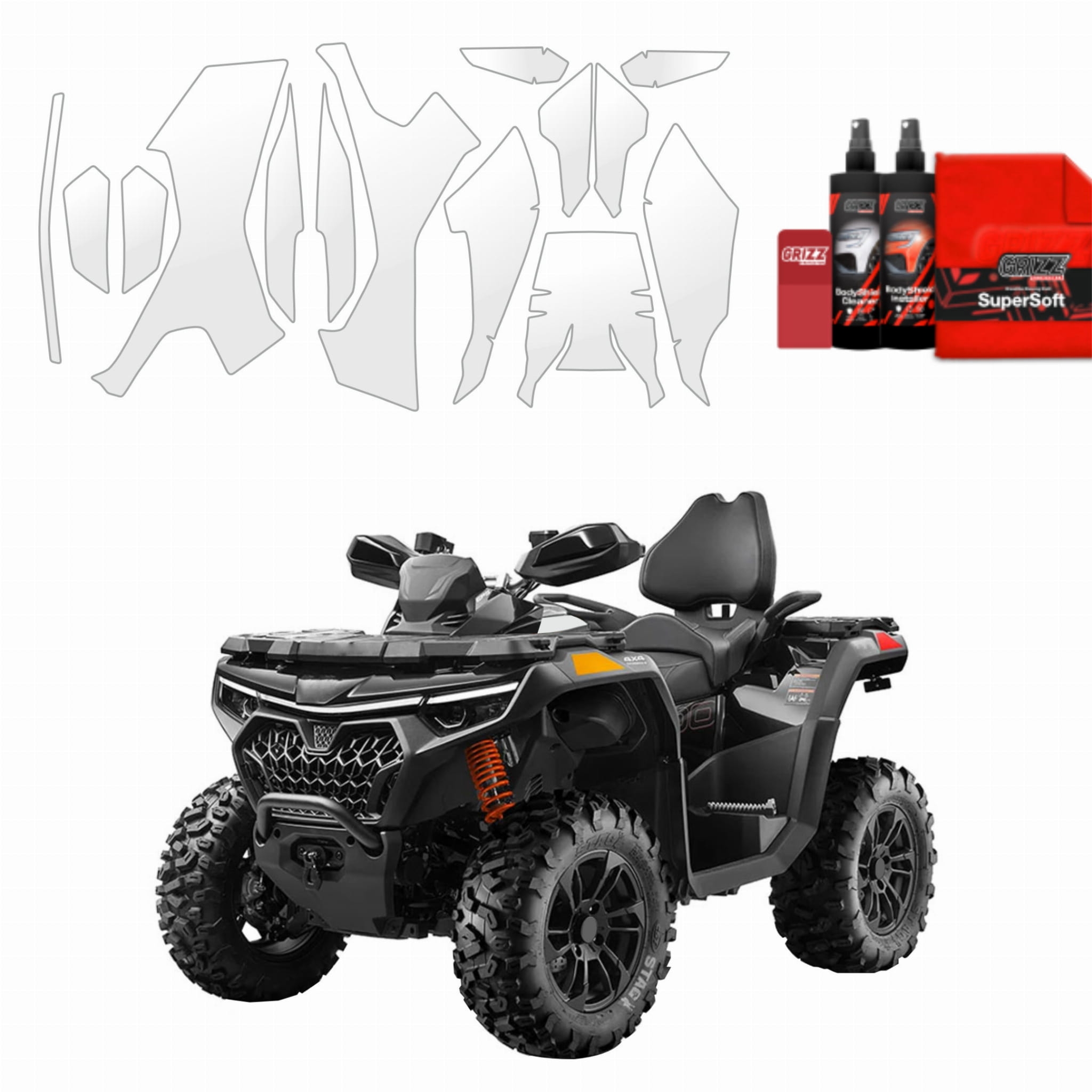 20w1 Folia ochronna Grizz Protector do CFMOTO CFORCE 1000 Touring (2024-2026)