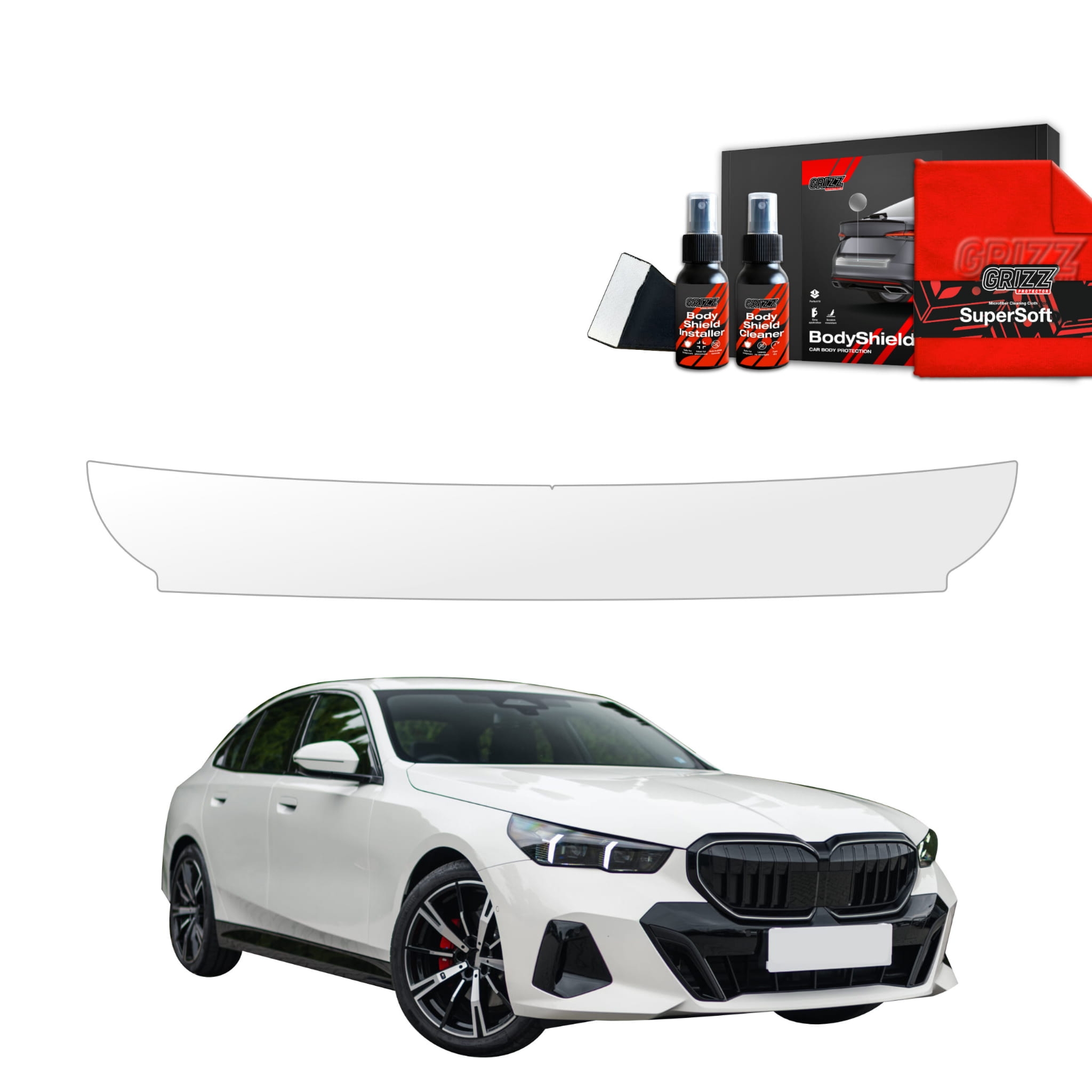 Folia ochronna Grizz Protector na próg bagażnika do BMW 5 Kombi G60 520d (2024-2026)
