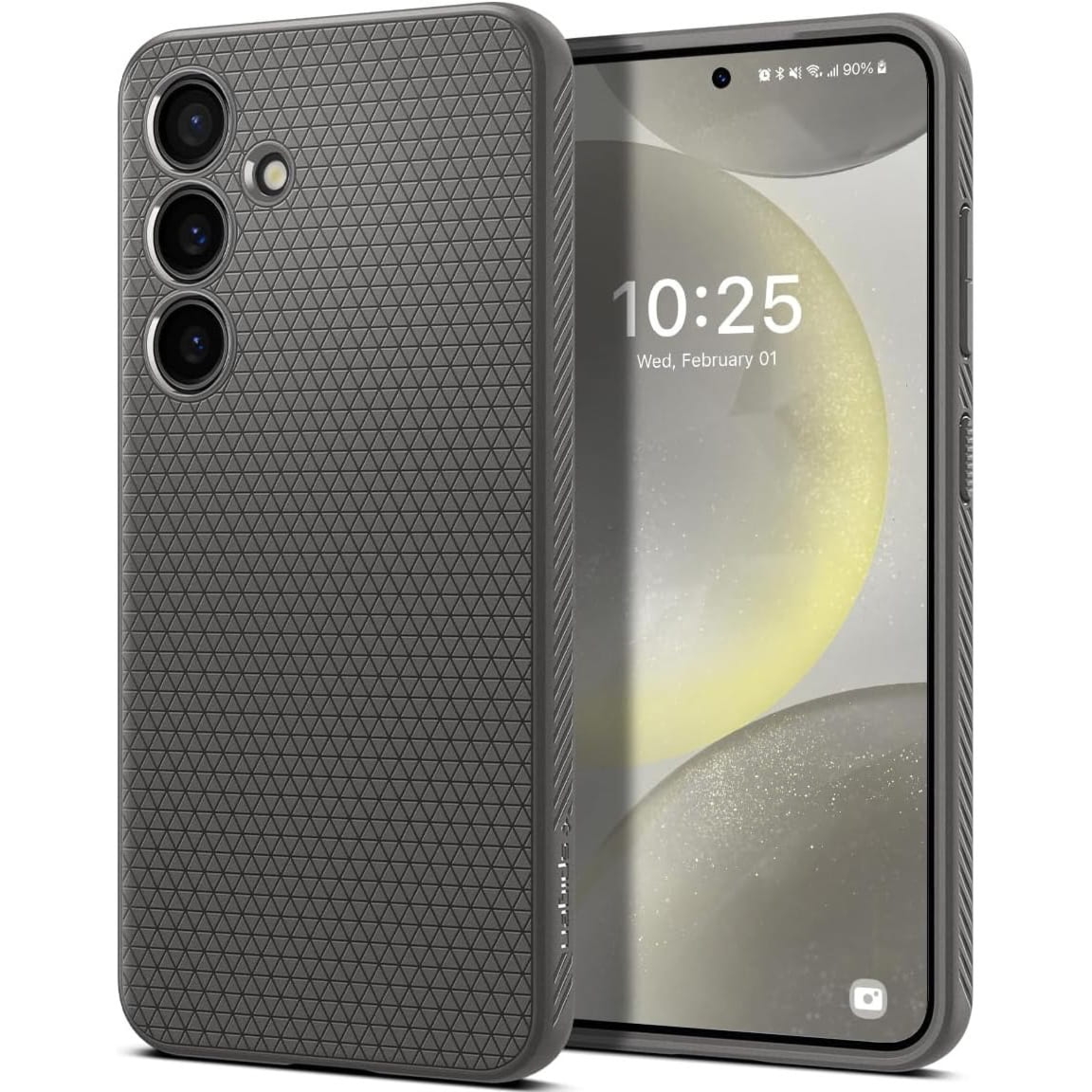 Etui Spigen Liquid Air do Galaxy S24, szare