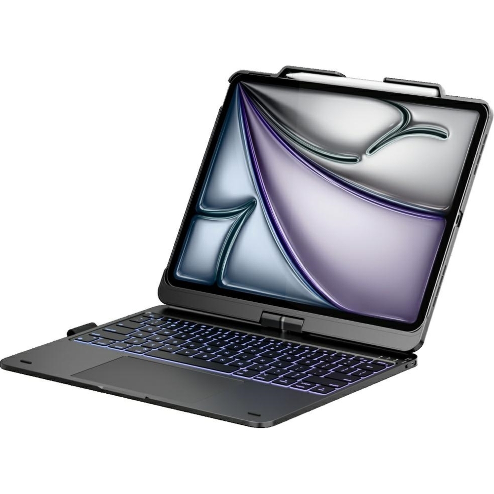 Etui z klawiaturą Bluetooth Typecase Flexbook Touch do iPad Pro 13 (M5/M4) / Air 13 (M4/M3/M2)  /  Pro 12.9 2018-2022, szare