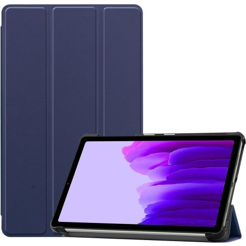 Image of Etui Bizon Case Tab Croc do Galaxy Tab A7 Lite, granatowe