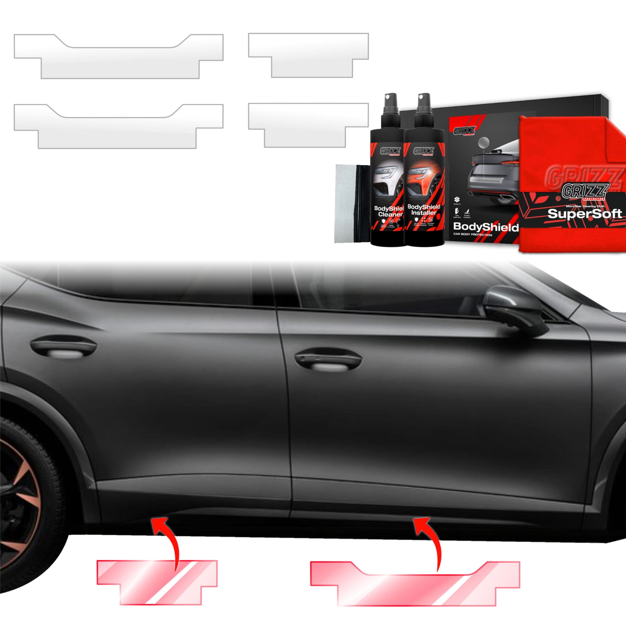 4w1 Folia ochronna na progi Grizz Protector do Cupra Formentor (2020-2024)