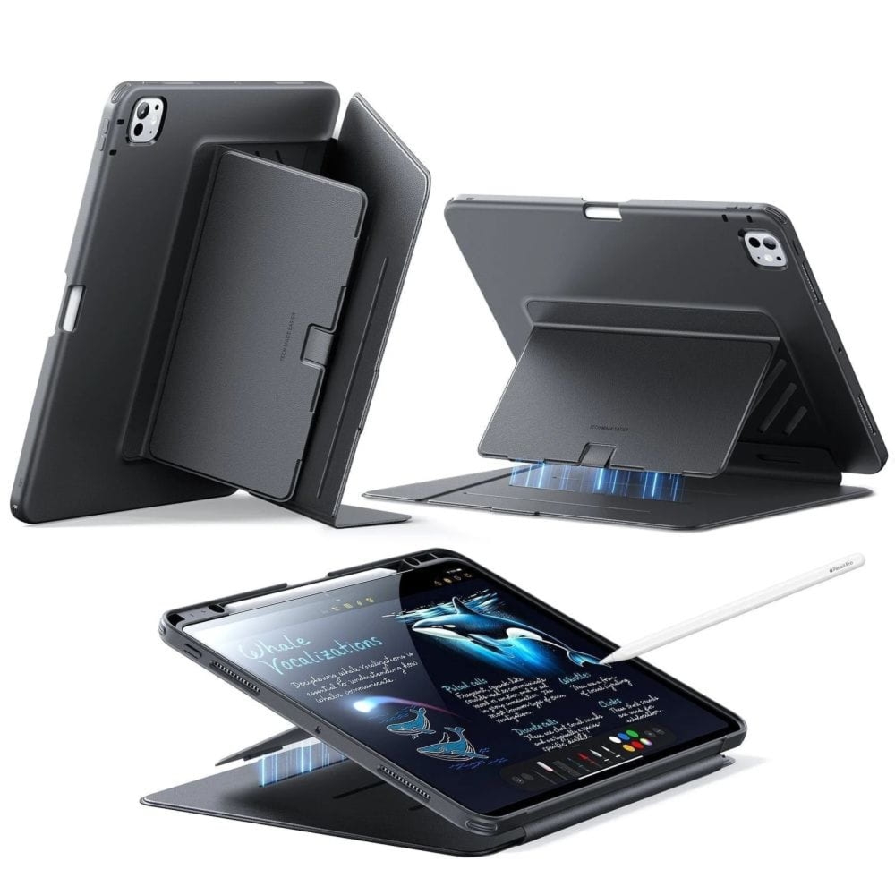 OUTLET: Etui z klapką ESR Flip Hybrid do iPad Pro 13 7/8 gen. 2024 / 2025, czarne