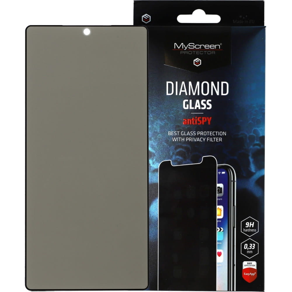 OUTLET: Szkło prywatyzujące MyScreen Diamond Glass antiSPY do Galaxy S25 Ultra