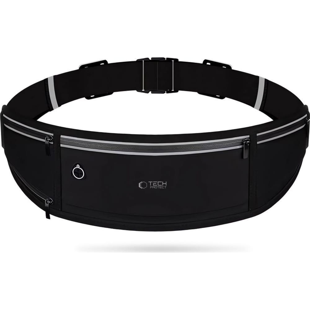 OUTLET: Nerka / saszetka na telefon/klucze/portfel, Tech-Protect M3 Universal Sport Waist Bag, czarna