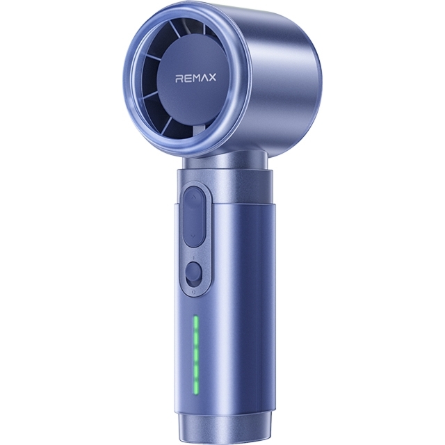 Wiatrak podręczny, wentylator, wiatraczek Remax Handheld Fan RS-SF23, niebieski