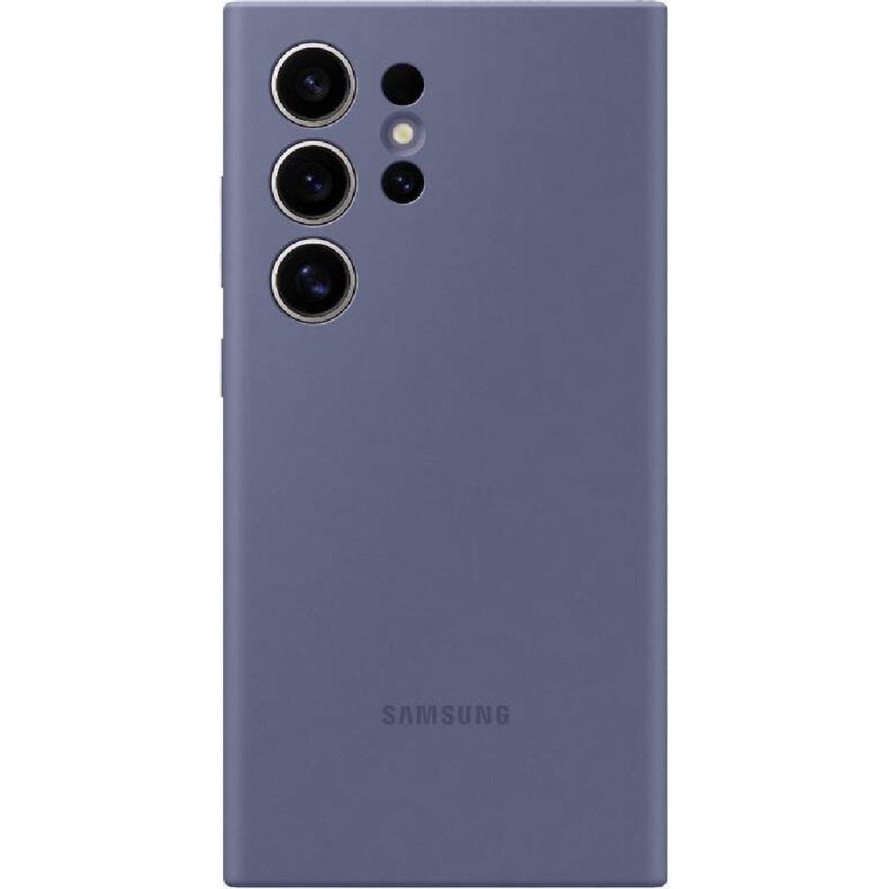 Etui Samsung Silicone Cover do Galaxy S24 Ultra, liliowe