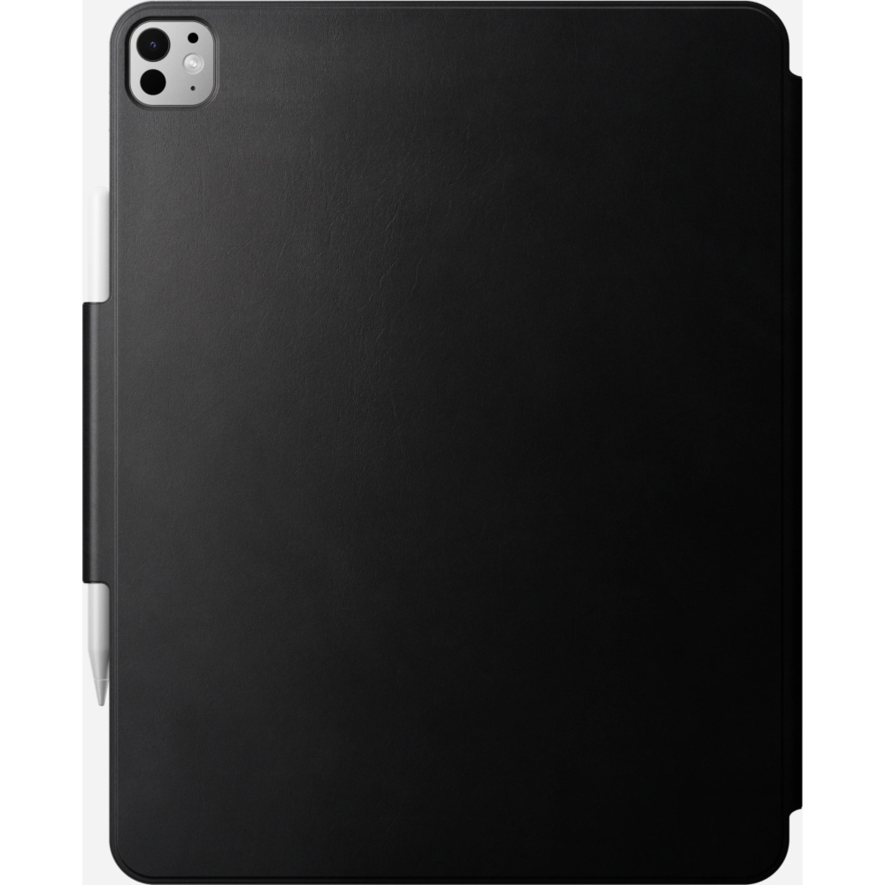 Etui z klapką Nomad Leather Folio Plus do iPad Pro 13″ (2025/2024), czarne