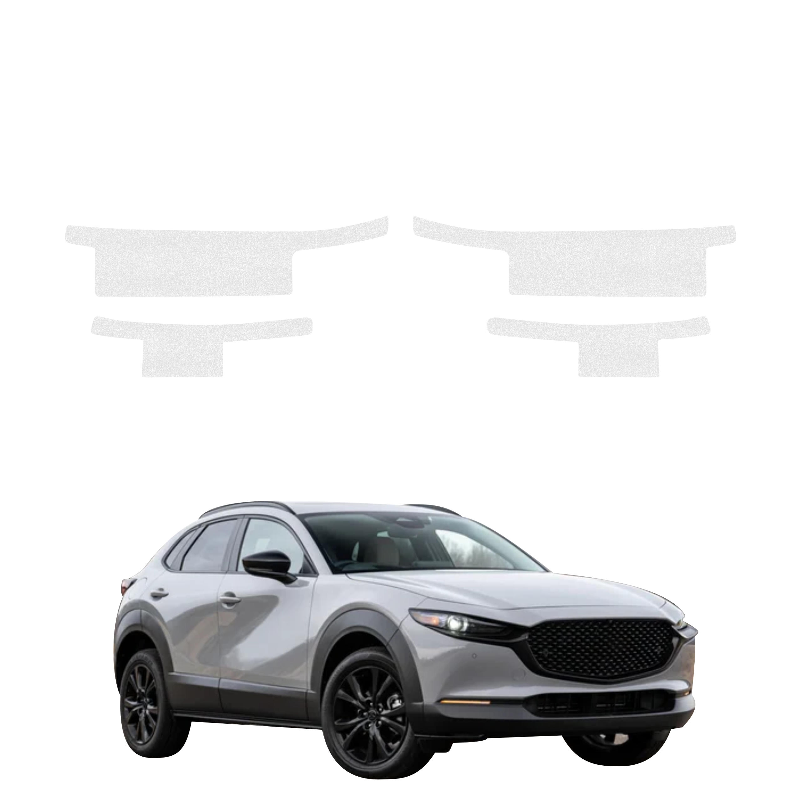 4w1 Bezbarwna powłoka techniczna Grizz Protector na progi Mazda CX-30 (2026)