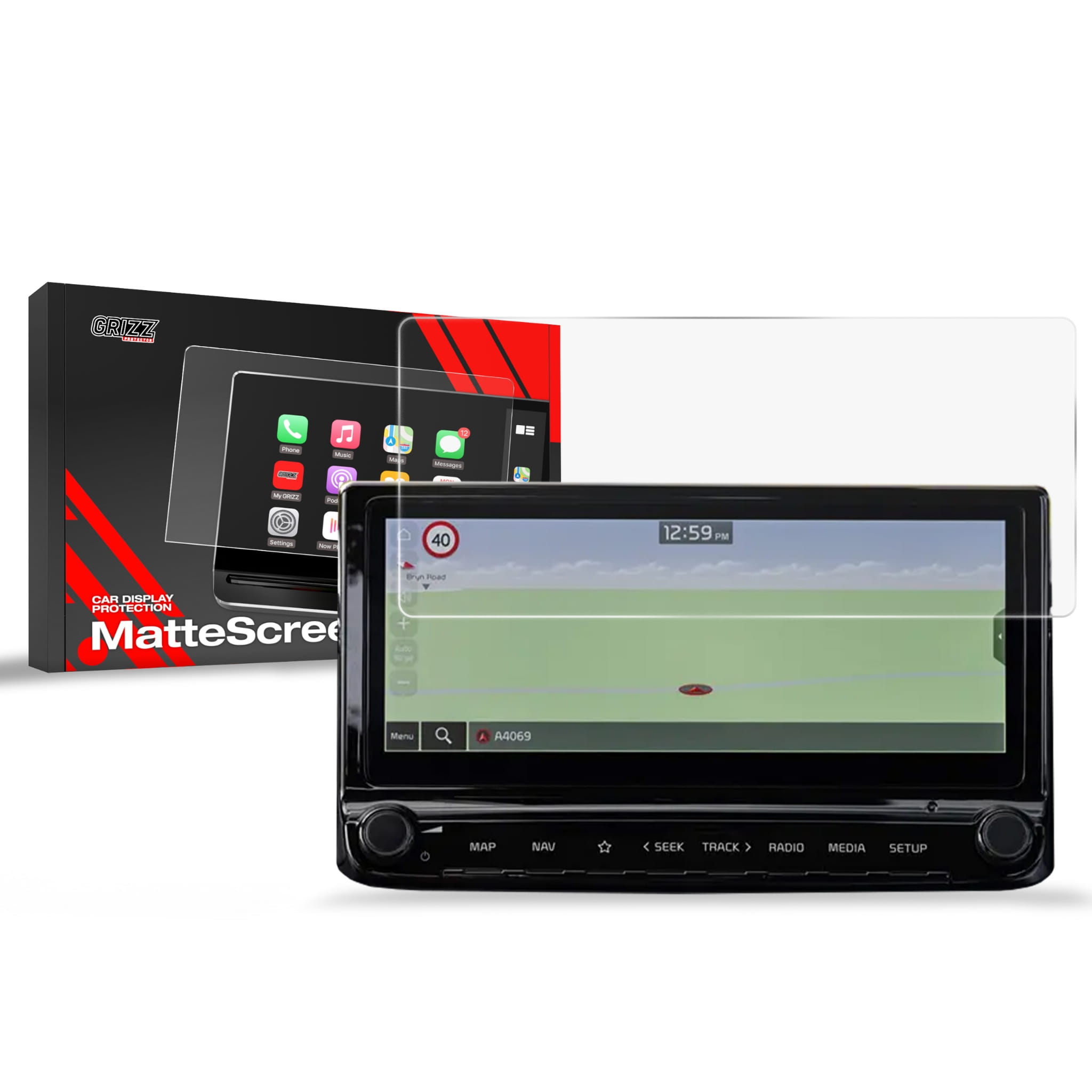 Image of OUTLET: Folia matowa Grizz Protector do Kia Ceed Kombi 3 (2018-2025)