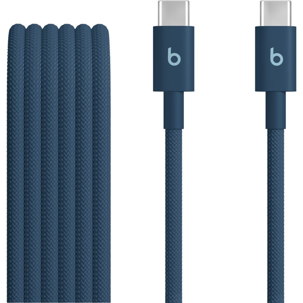 Kabel Apple Beats Woven Cable USB-C do USB-C, PD 60W, 1,5 m, granatowy