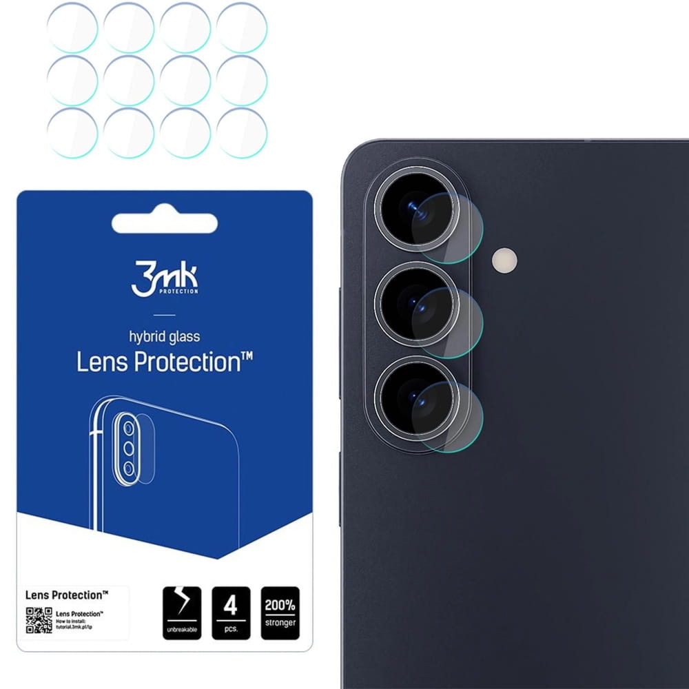 OUTLET: Osłona na aparat 3mk Lens Protection do Galaxy S26, 4 zestawy